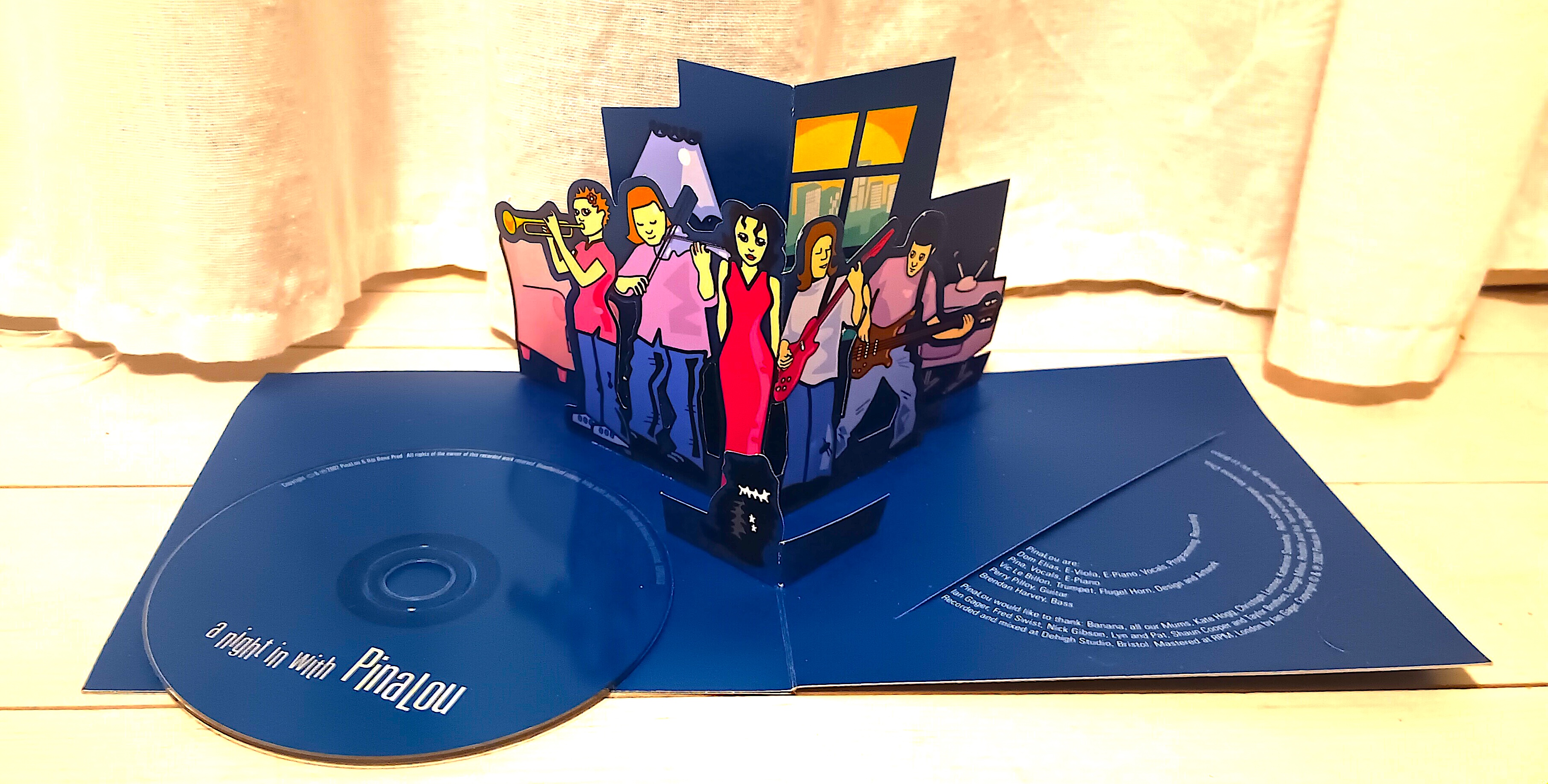 Pop up CD cover by PinaLou